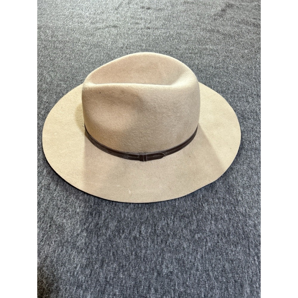Urban Outfitters Ecote Women's Hat One Size Ivory Wool Wide Brim Boho